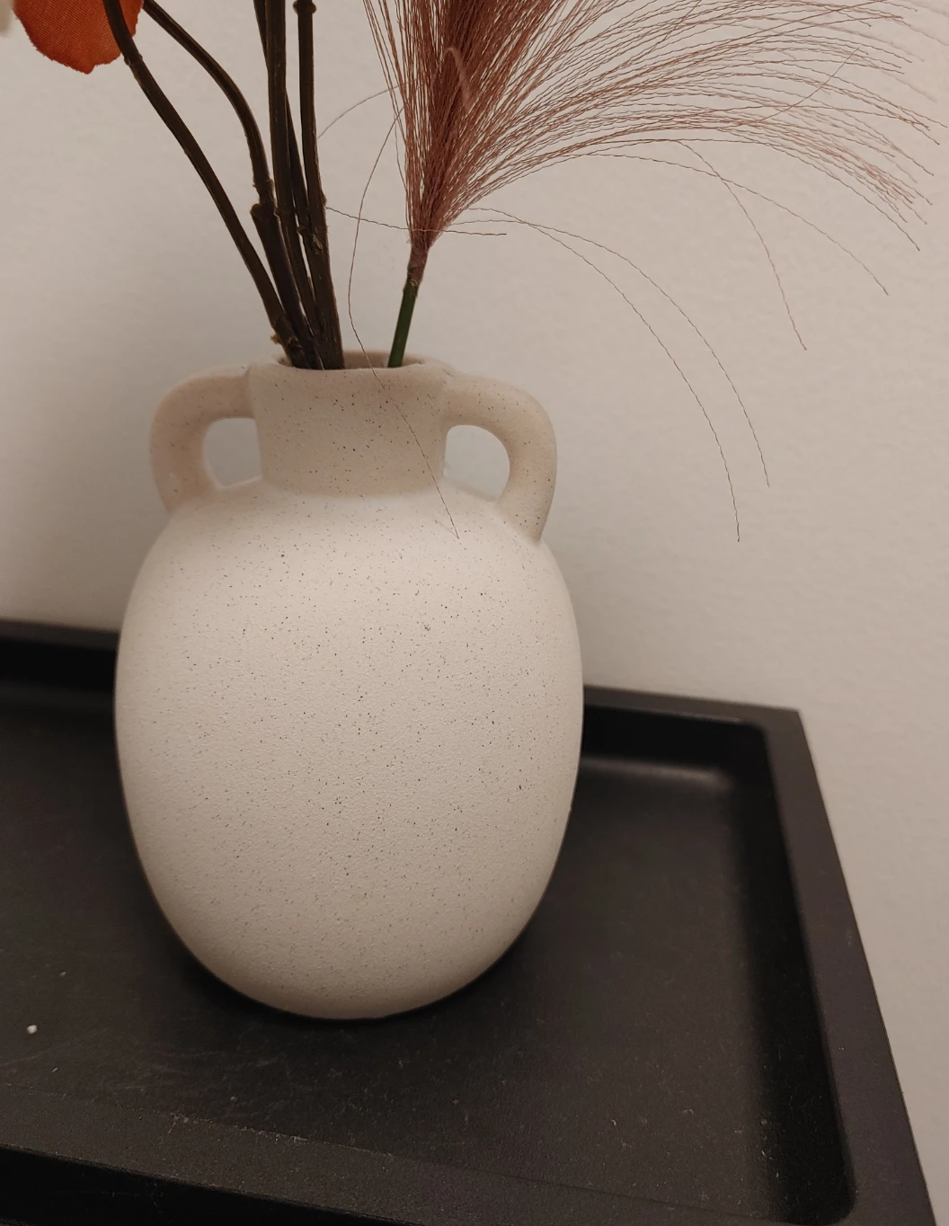 Ceramic Bud Vase with Artificial Floral Arrangement - photo 4