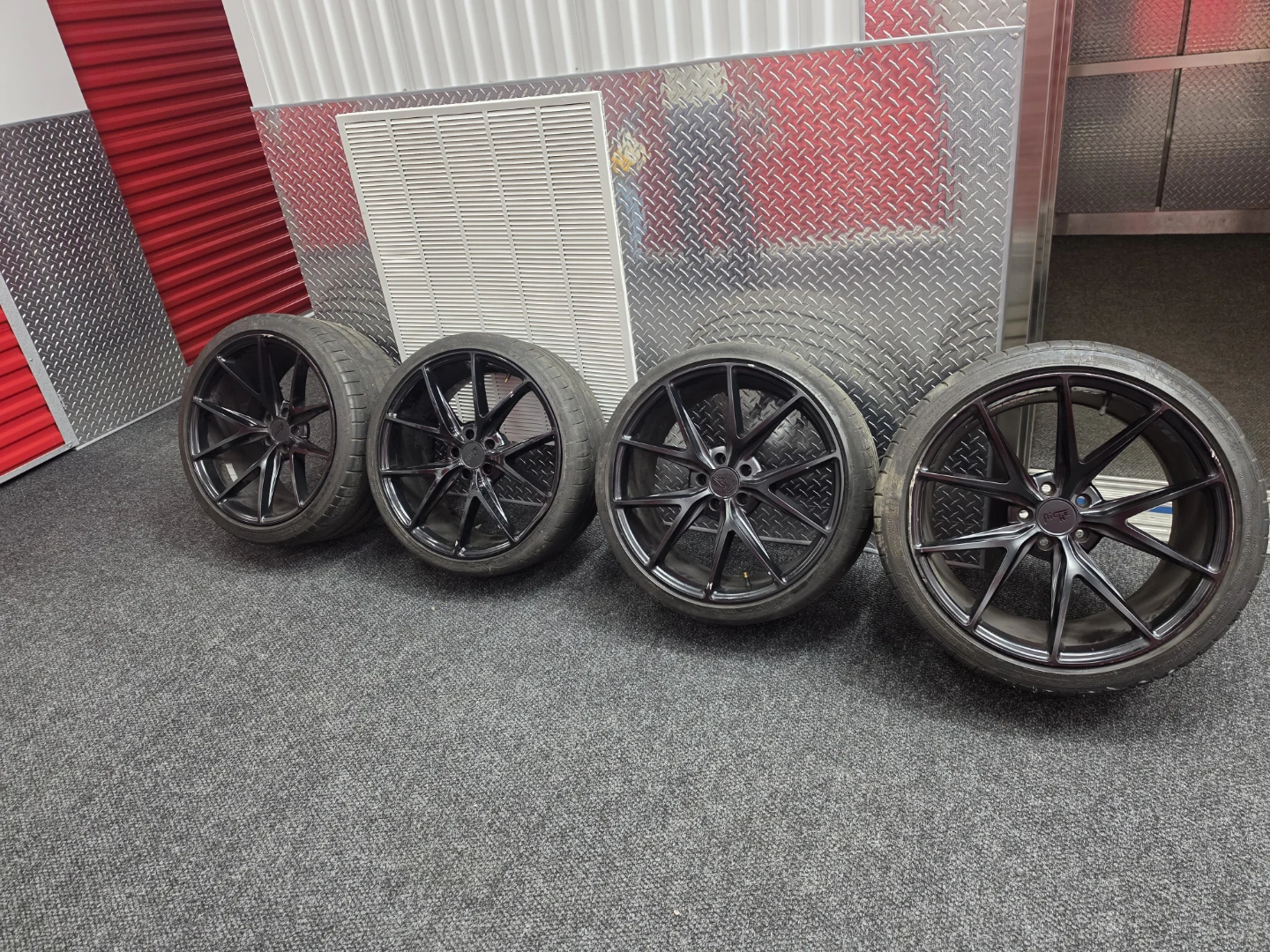 Niche M117 Misano Satin Black Wheels 19x8.5 - photo 2