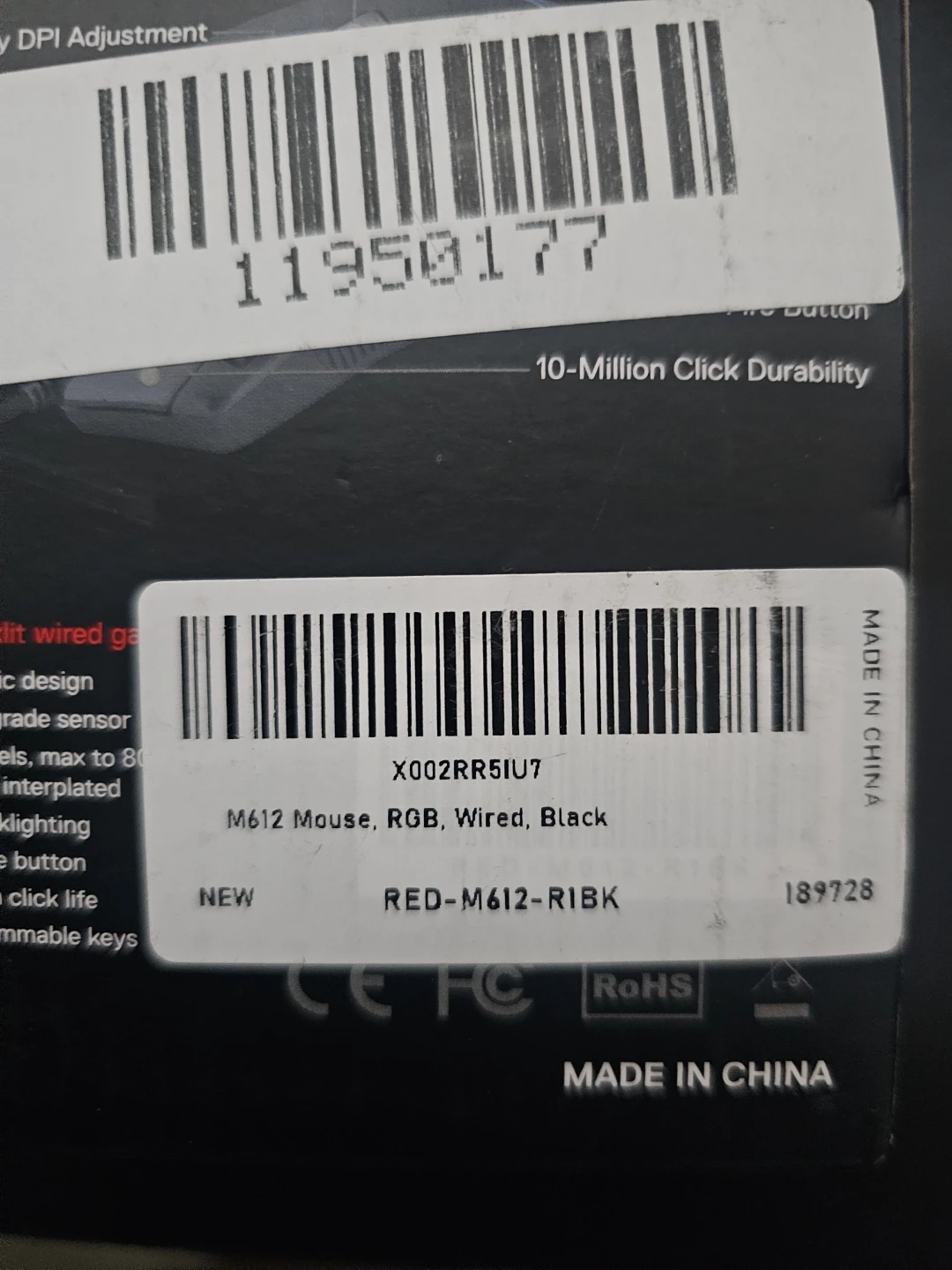 Redragon M612 Predator RGB Gaming Mouse - photo 2