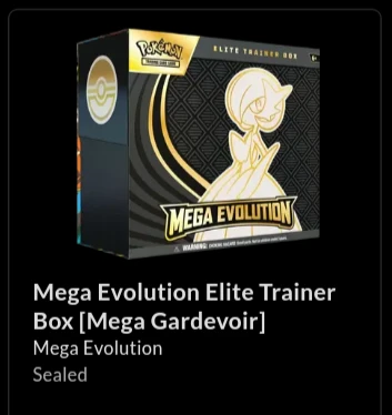 Pokemon Mega Evolution Elite Trainer Box Mega Gardevoir