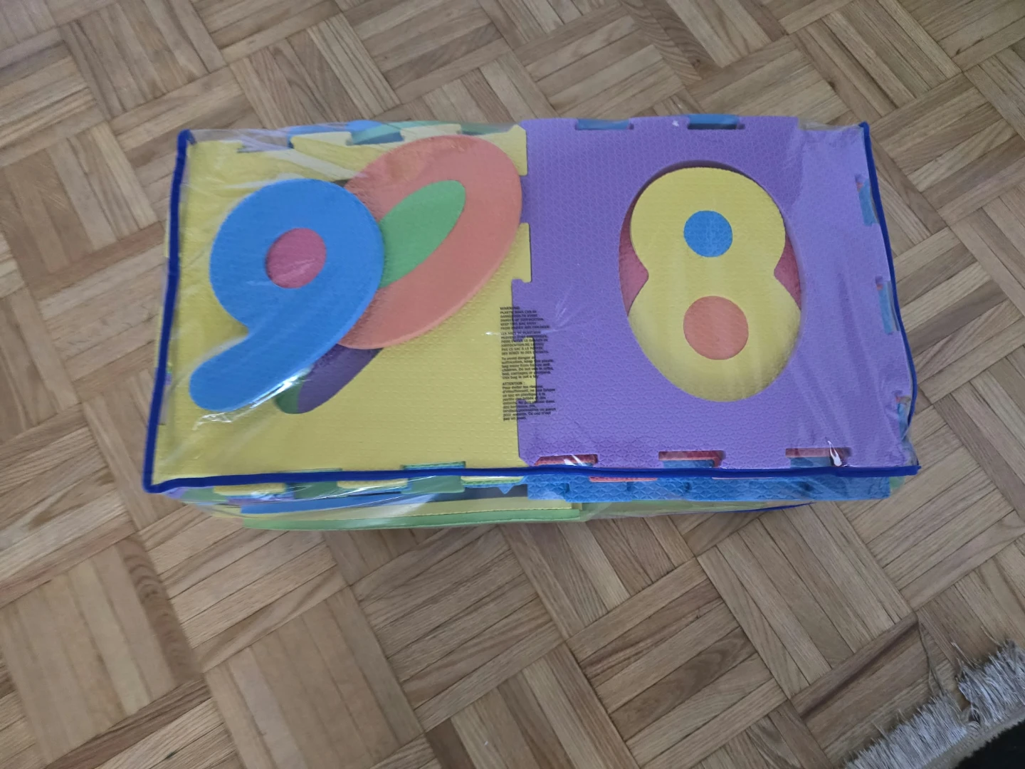 Foam Number Floor Puzzle Mat