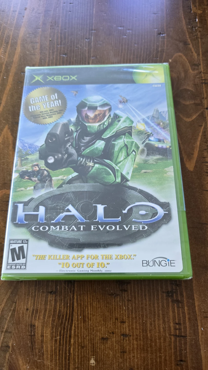 Xbox Halo Combat Evolved GOTY sealed new