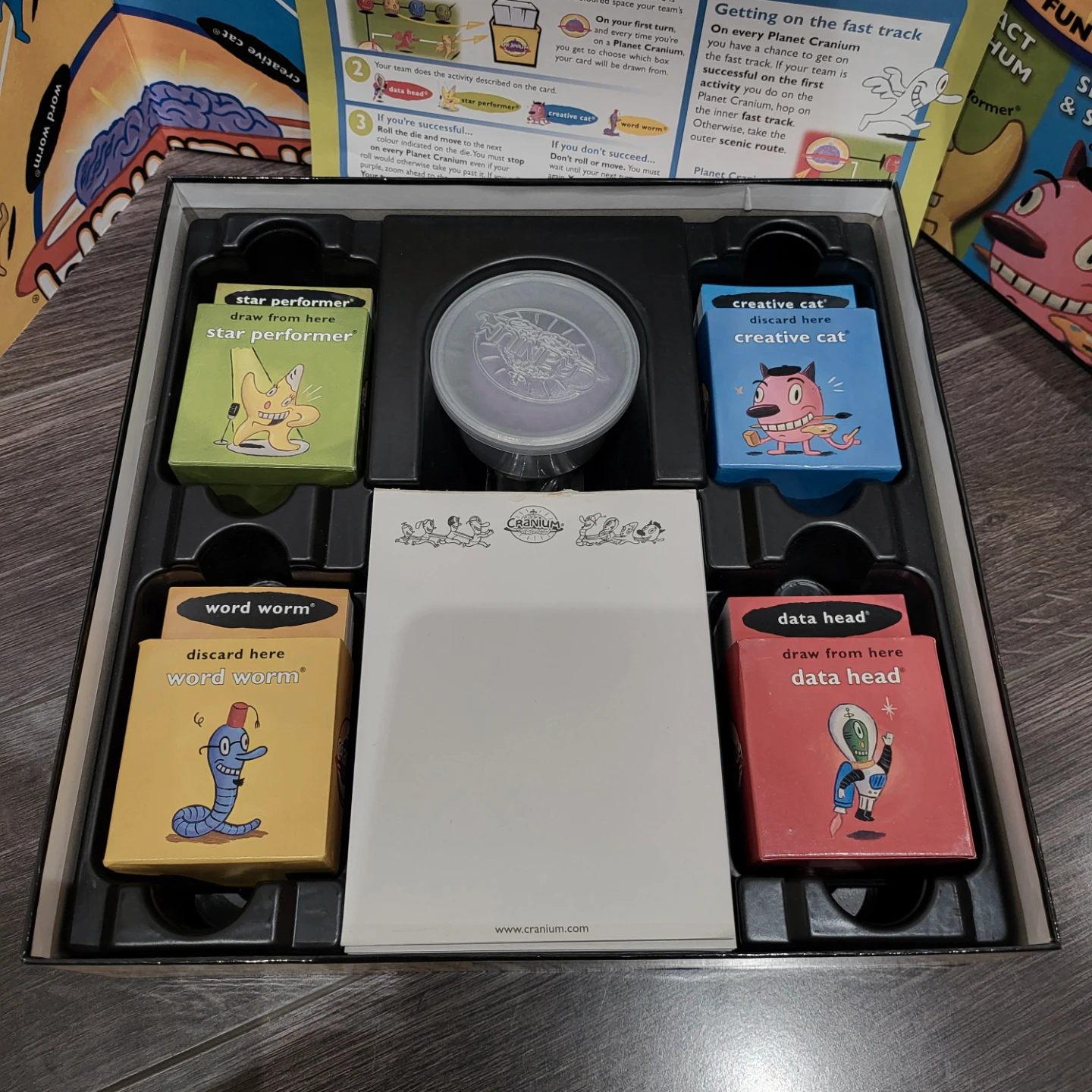 Cranium Board Game — Like New / Unused Complete Set - photo 4