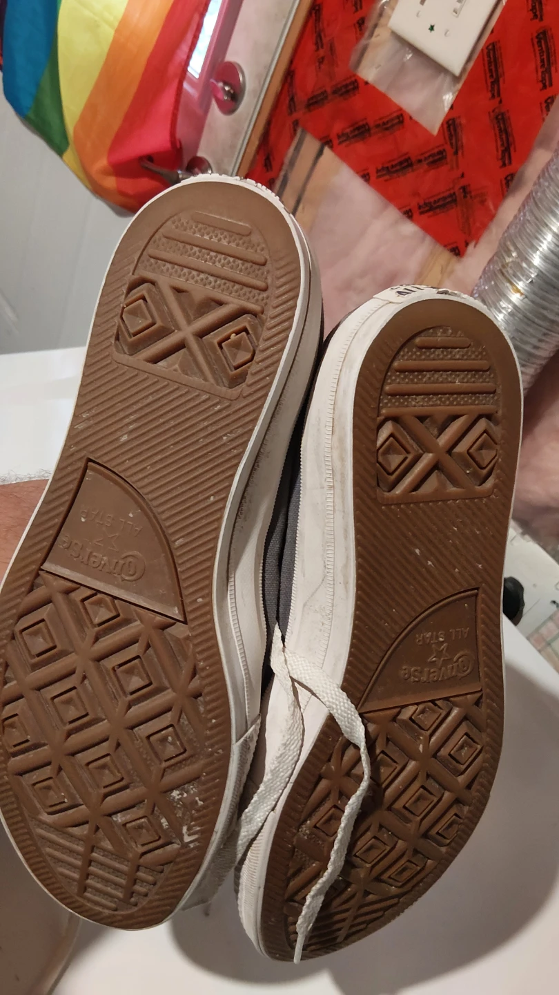 Grey Chuck Taylor IIs and Kenichan sandals - photo 2