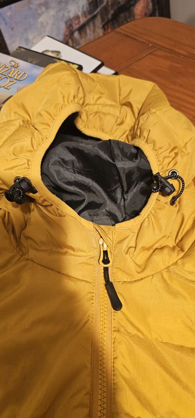 Yellow Lightweight Puffer Jacket - photo 3