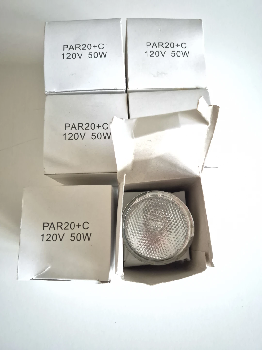 6 Halogen Floodlight Light Bulbs: NEW Small lightbulbs (6/$25)