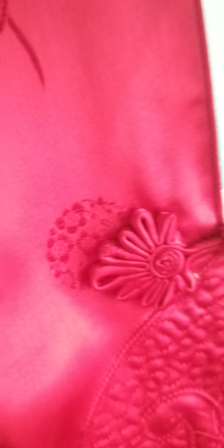 Turquoise Satin Floral Robe kimono - photo 4