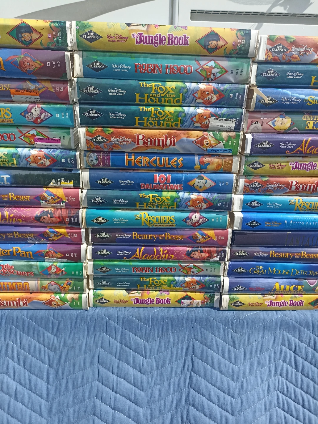 VHS Collectors tapes "THE CLASSICS" 70 OF THEM. Make me an Offer - photo 3