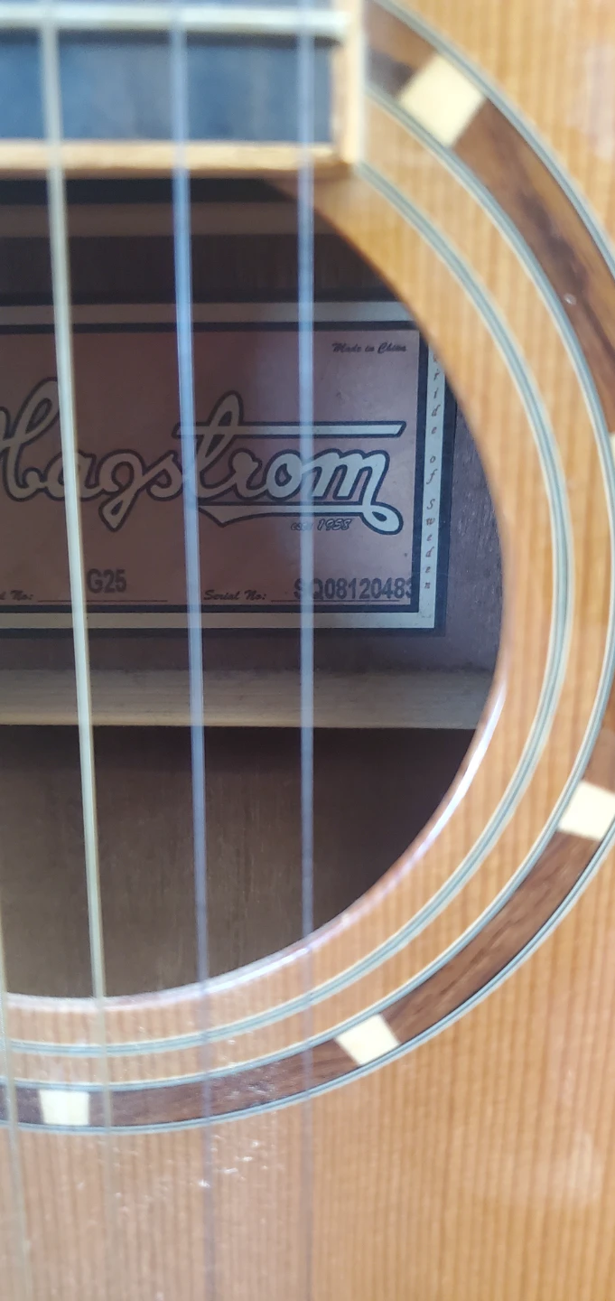Hagstrom G25 Acoustic Guitar - photo 4
