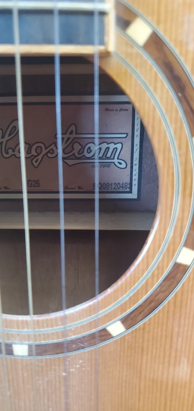 Hagstrom G25 Acoustic Guitar - photo 4