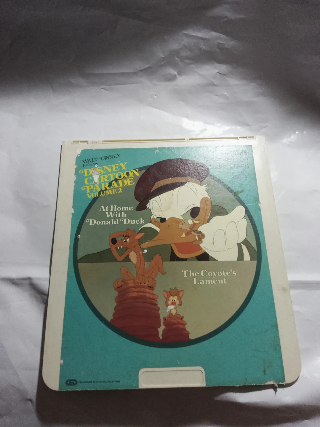 Disney Cartoon Parade Vol 2 RCA SelectaVision CED videodisc