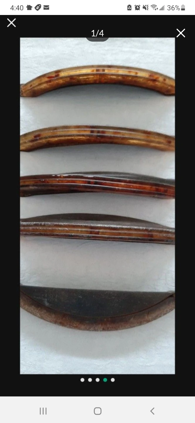 Vintage Bakelite Furniture Hardware. - photo 3