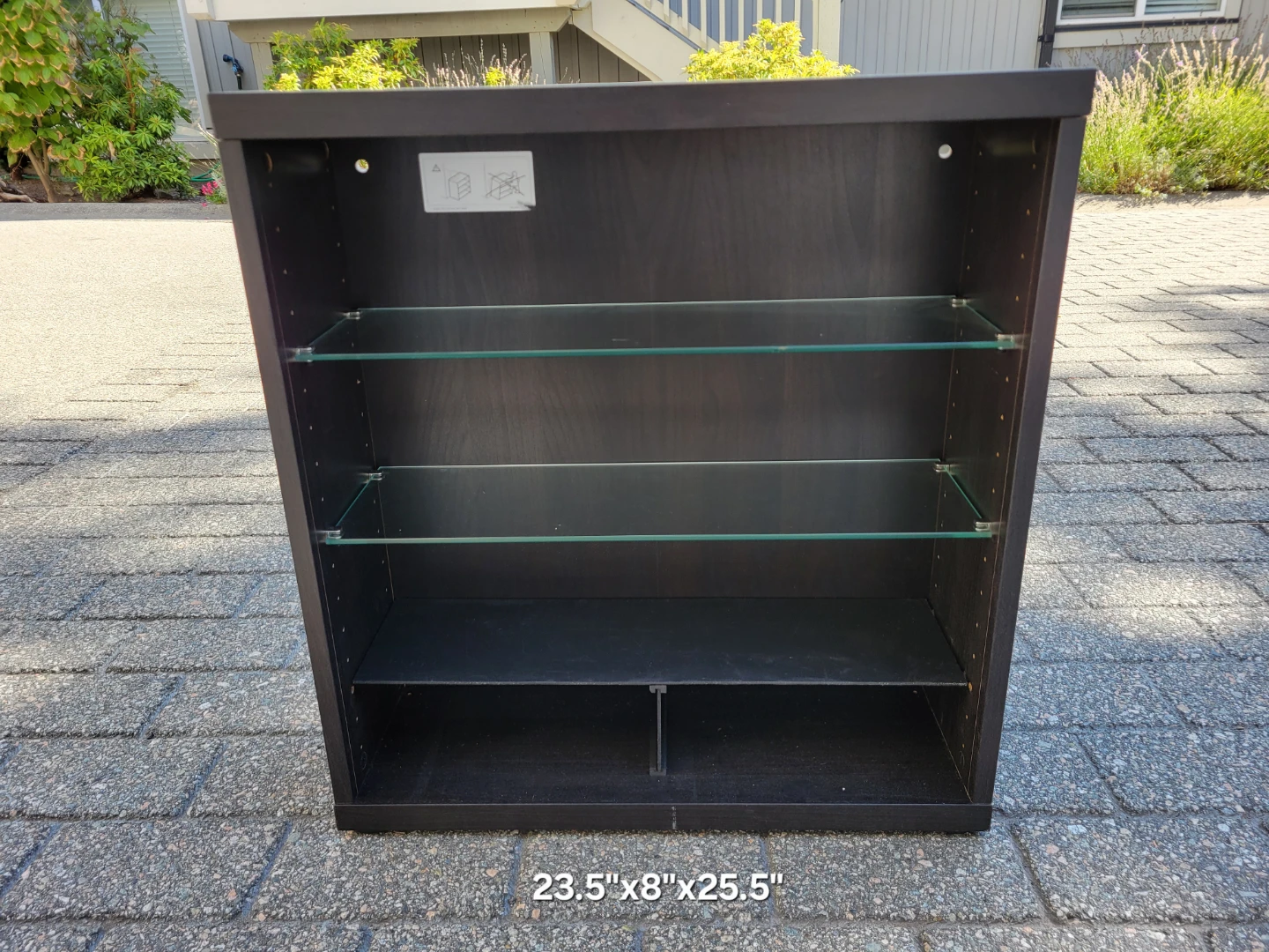 IKEA BESTÅ Shelf Unit / Storage Cabinet Includes Wall Mount Rail - photo 2