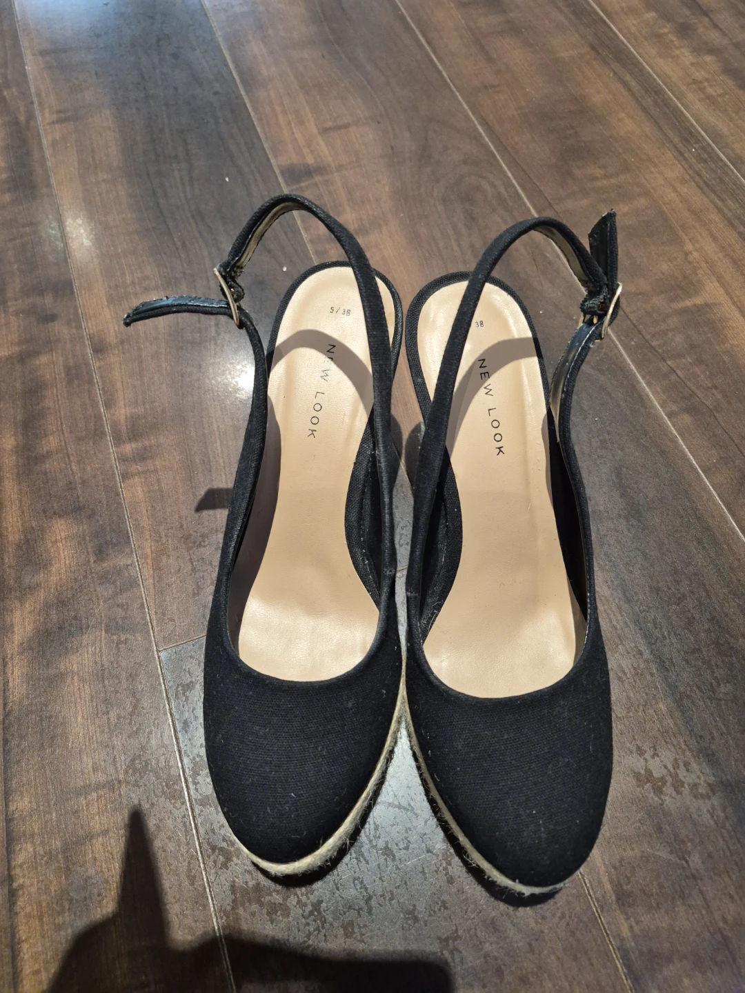 New Look Black Espadrille Wedges - photo 2