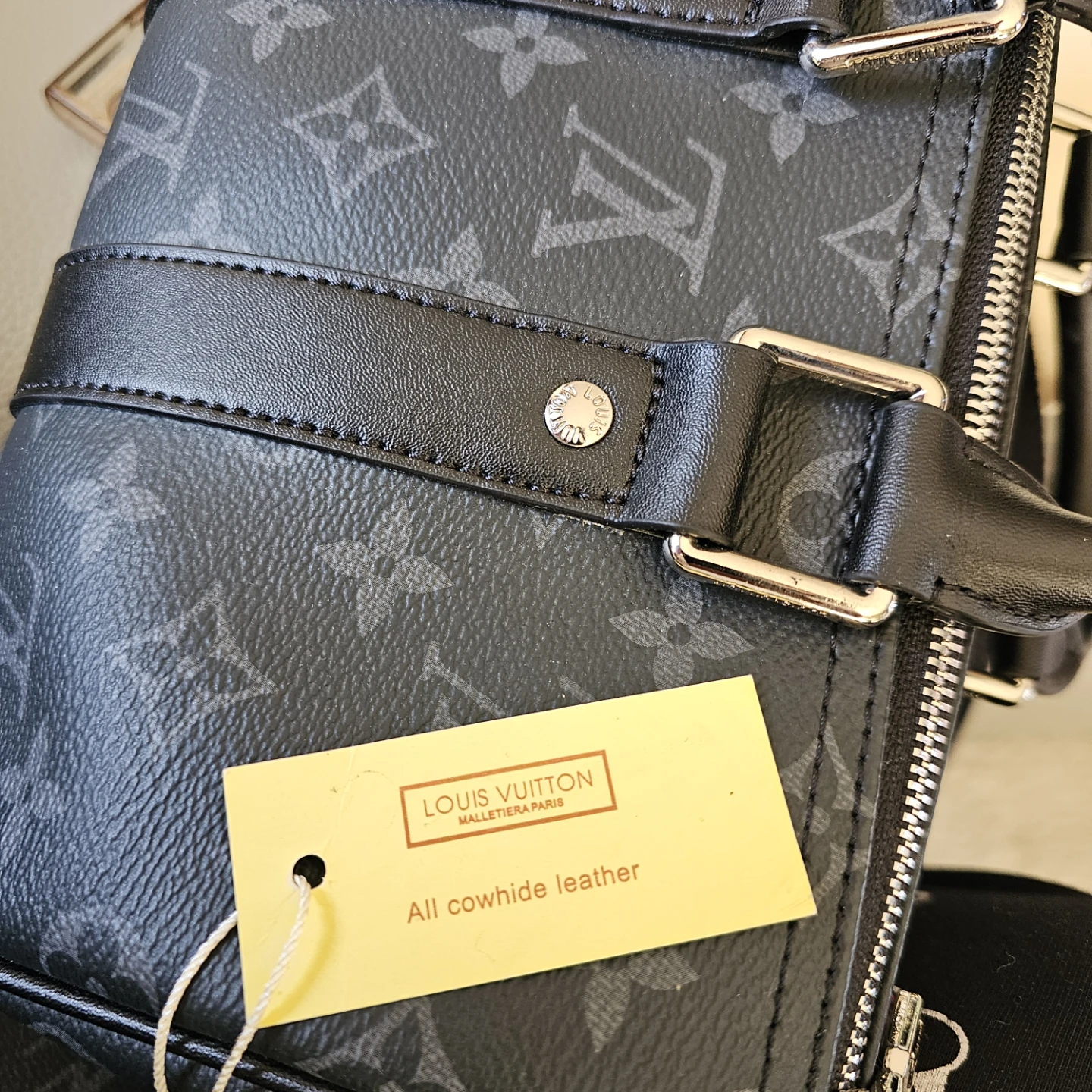 Louis Vuitton Monogram Eclipse Keepall XS Bag - photo 3