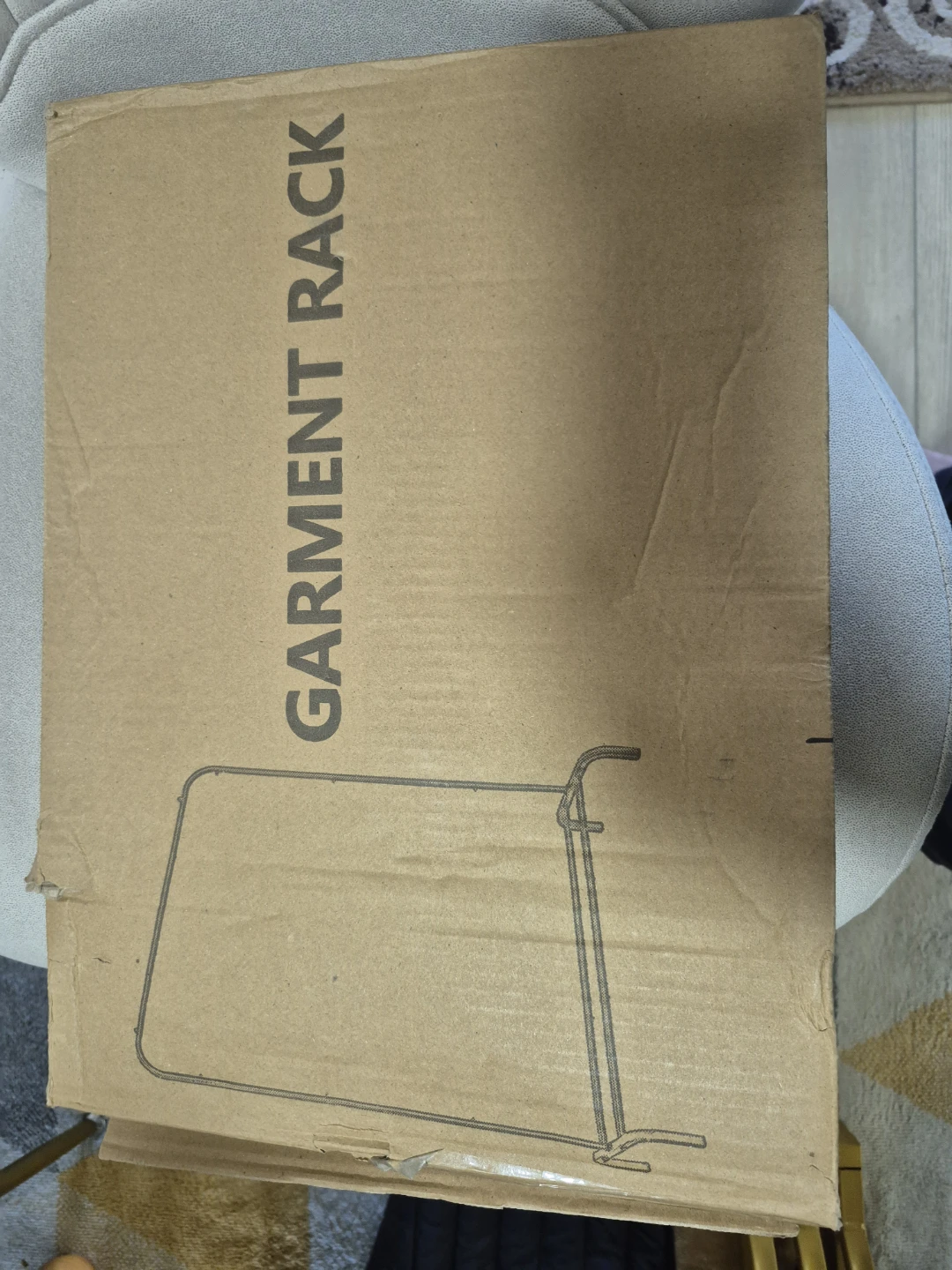 Simple Houseware 30" Narrow Freestanding Garment Rack