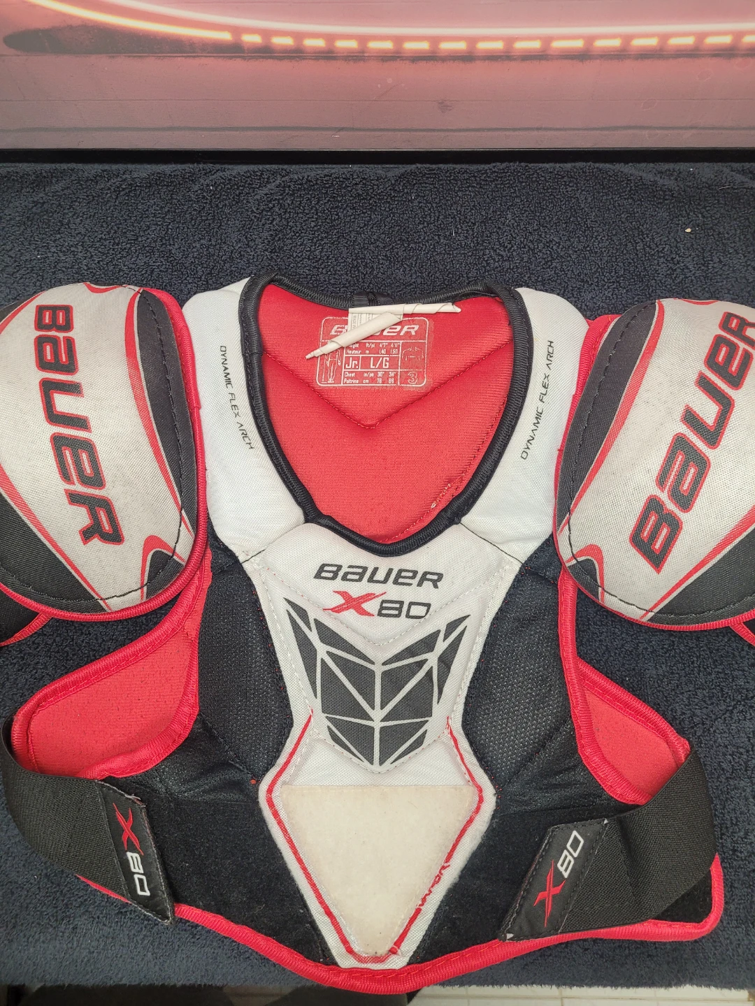 Bauer Vapor X80 Hockey Shoulder Pads Junior Large