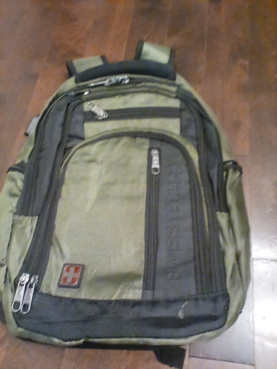 Swiss Gear Backpack Olive Green
