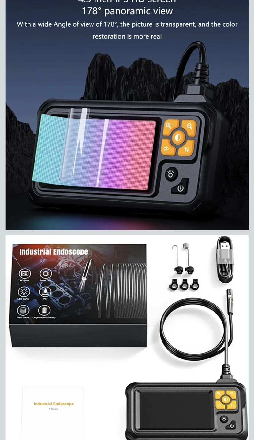 New endoscope boasts a Double camera design, adjustable 8 - photo 3