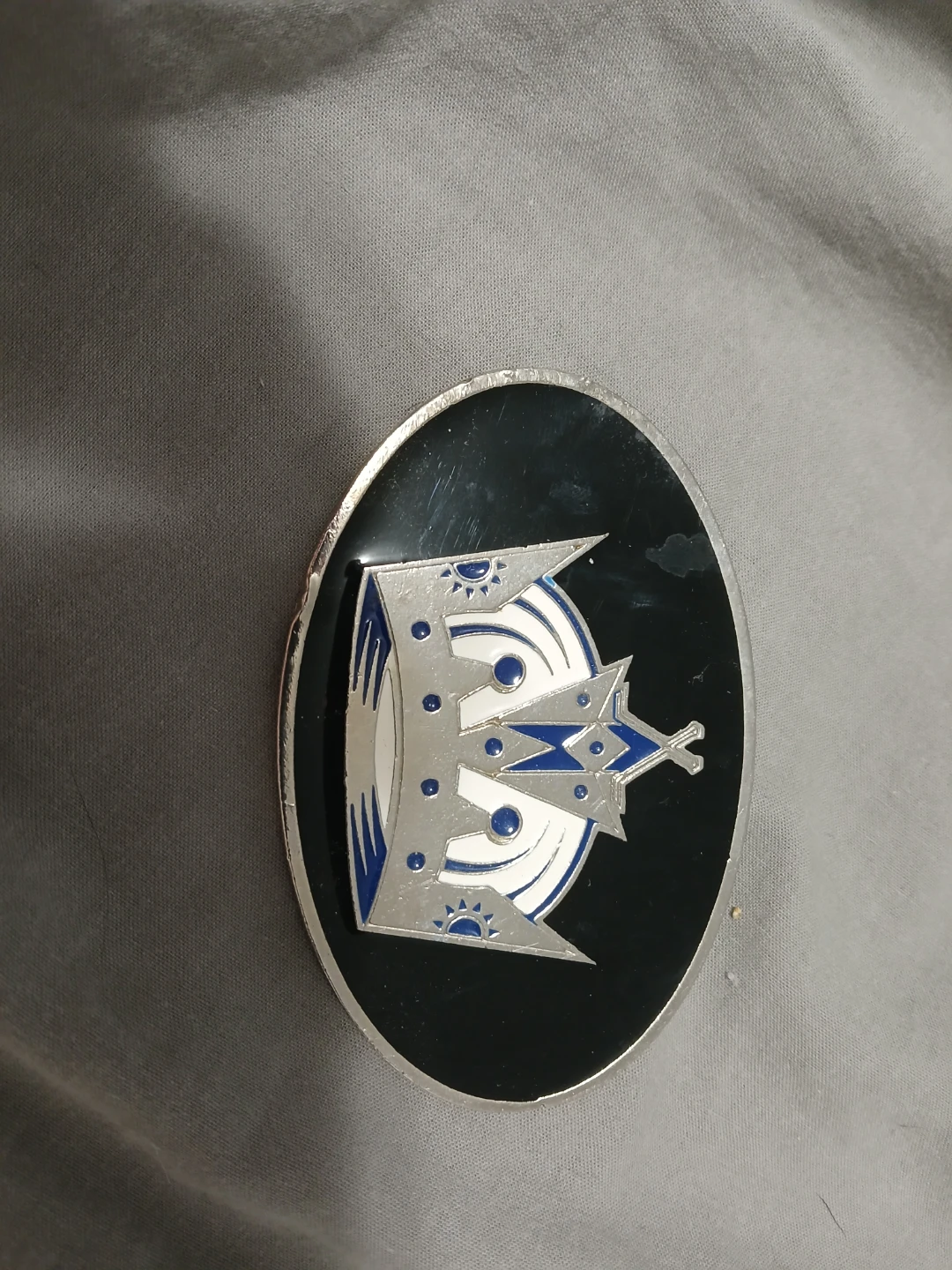 Oval Crown Belt Buckle