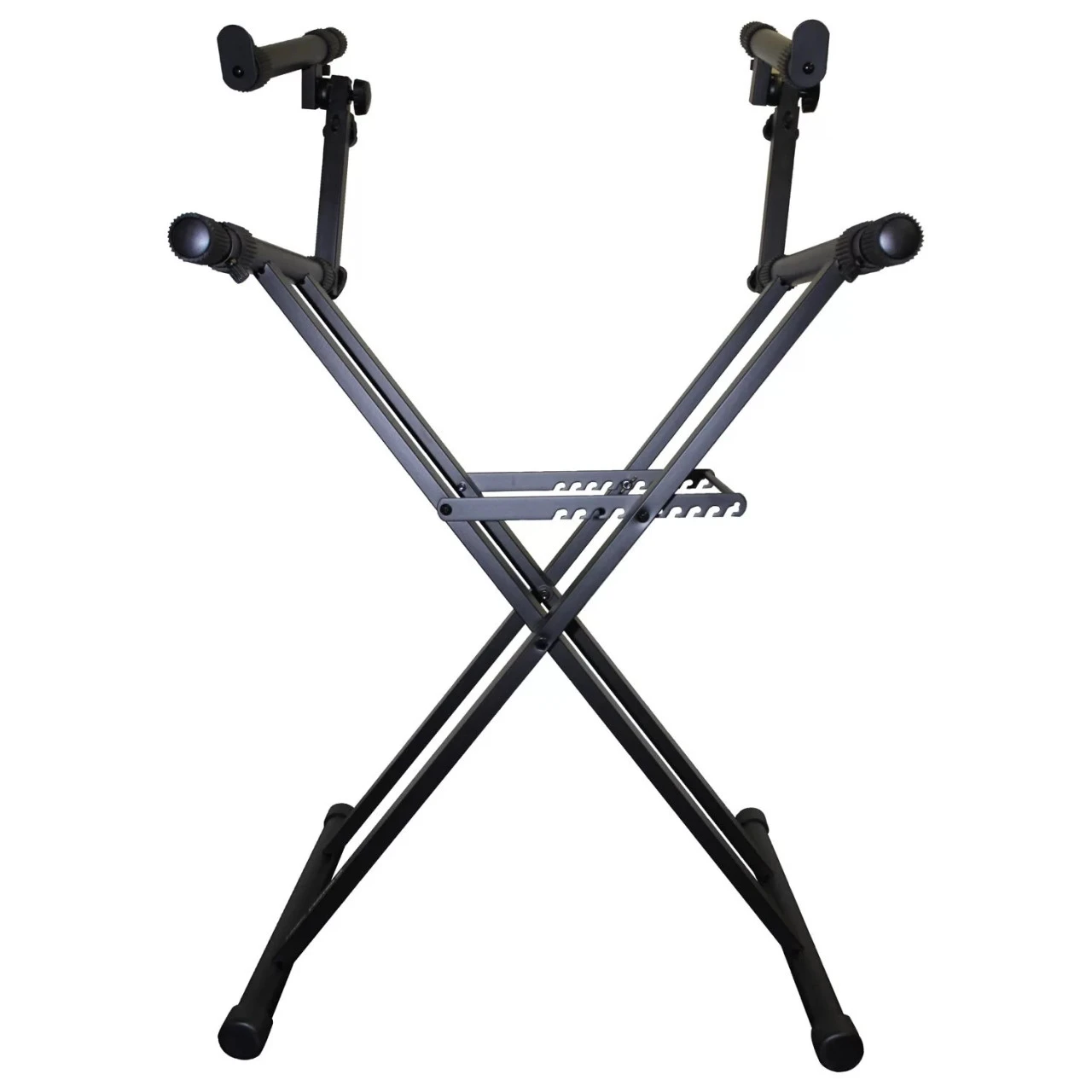 Odyssey Heavy-Duty Two-Tier X-Stand – DJ / Keyboard Stand