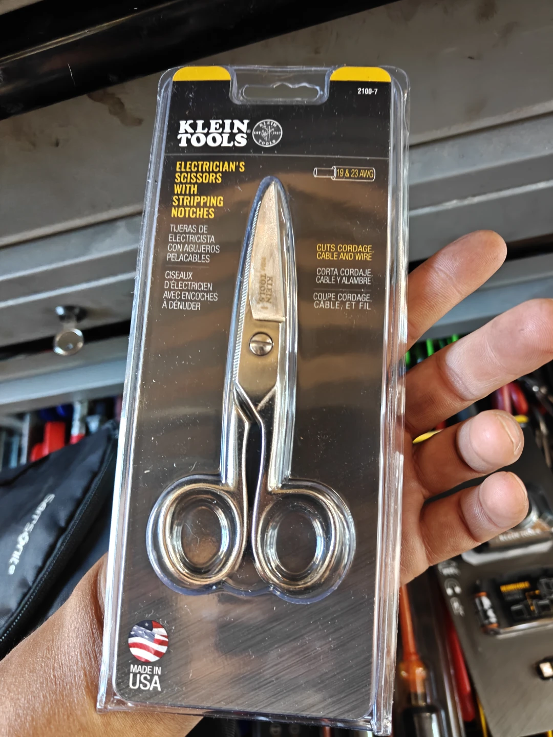 Klein Tools Electrician's Scissors 2100-7