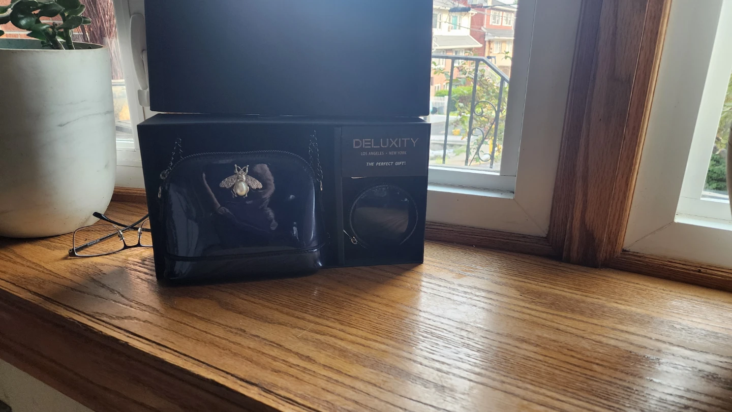 Deluxity Blue Bee Crossbody Bag Set - photo 3