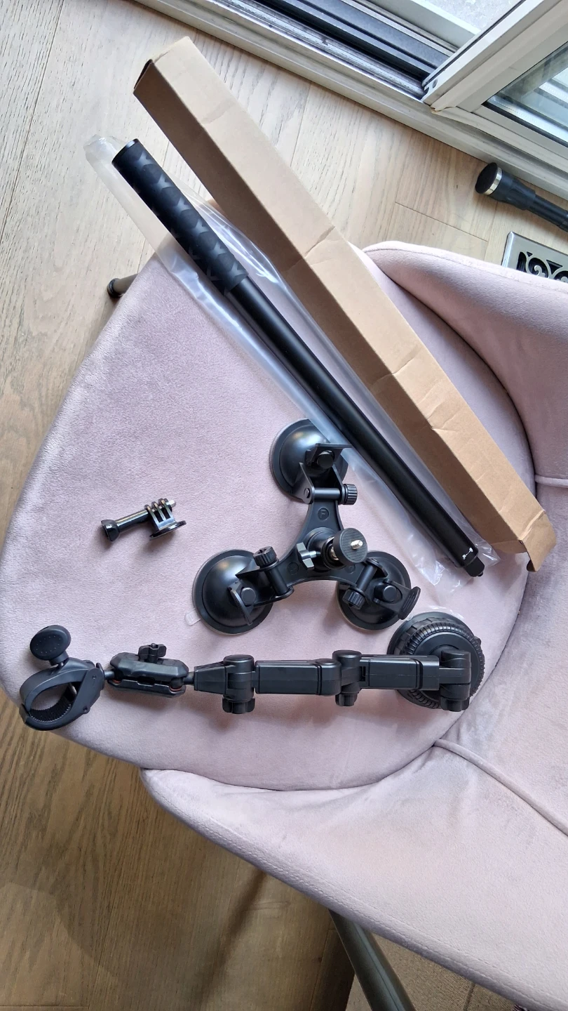 suction mount car windshield invisible stick 2m Long - photo 5