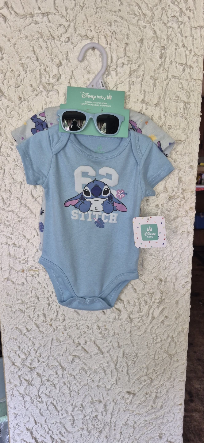 Disney Baby Stitch Bodysuit Set