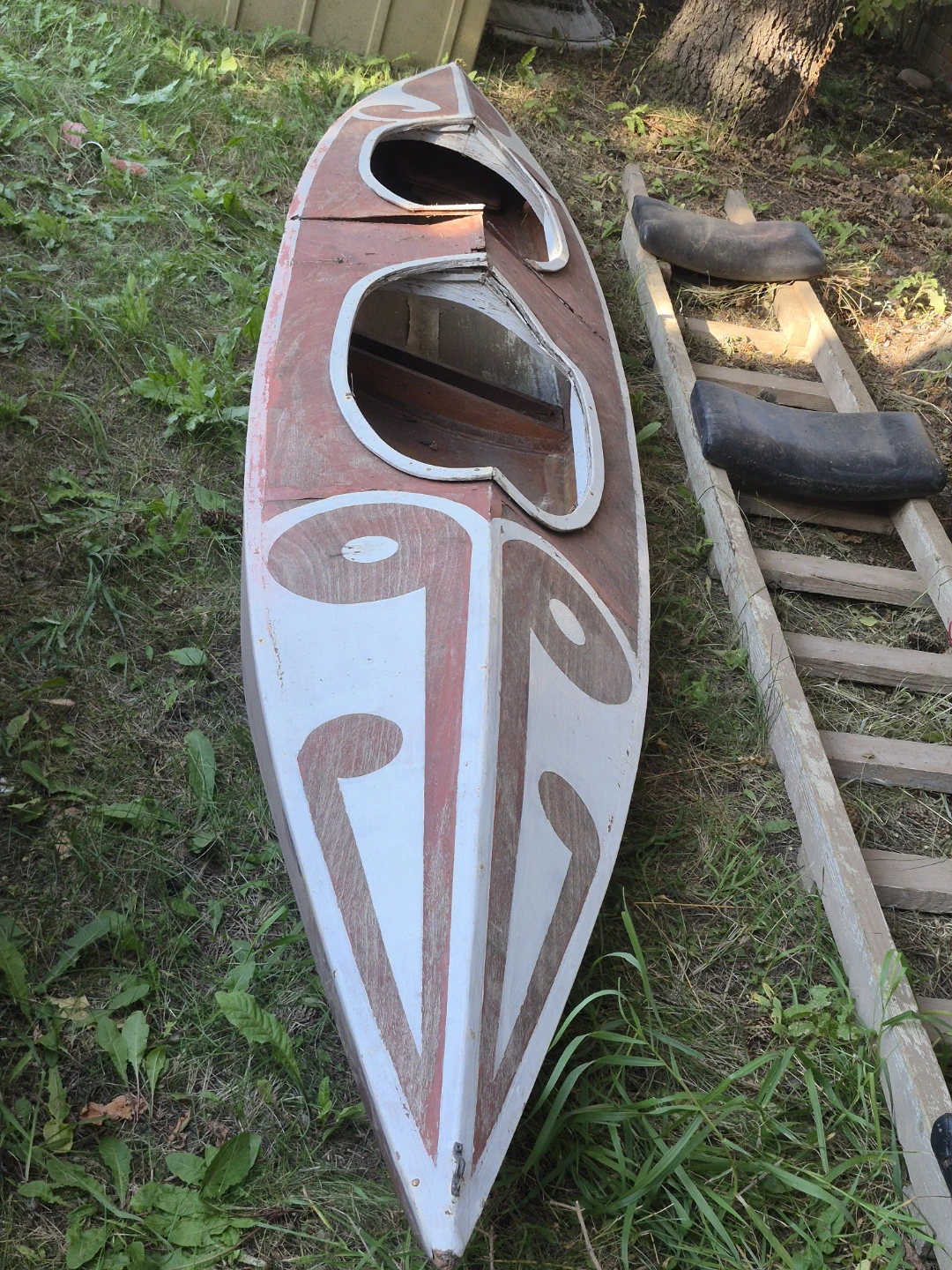 Wooden Tandem Kayak - photo 2