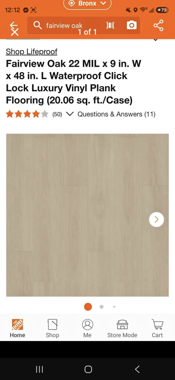 Lifeproof Fairview Oak 22mil Vinyl Plank Flooring - photo 2