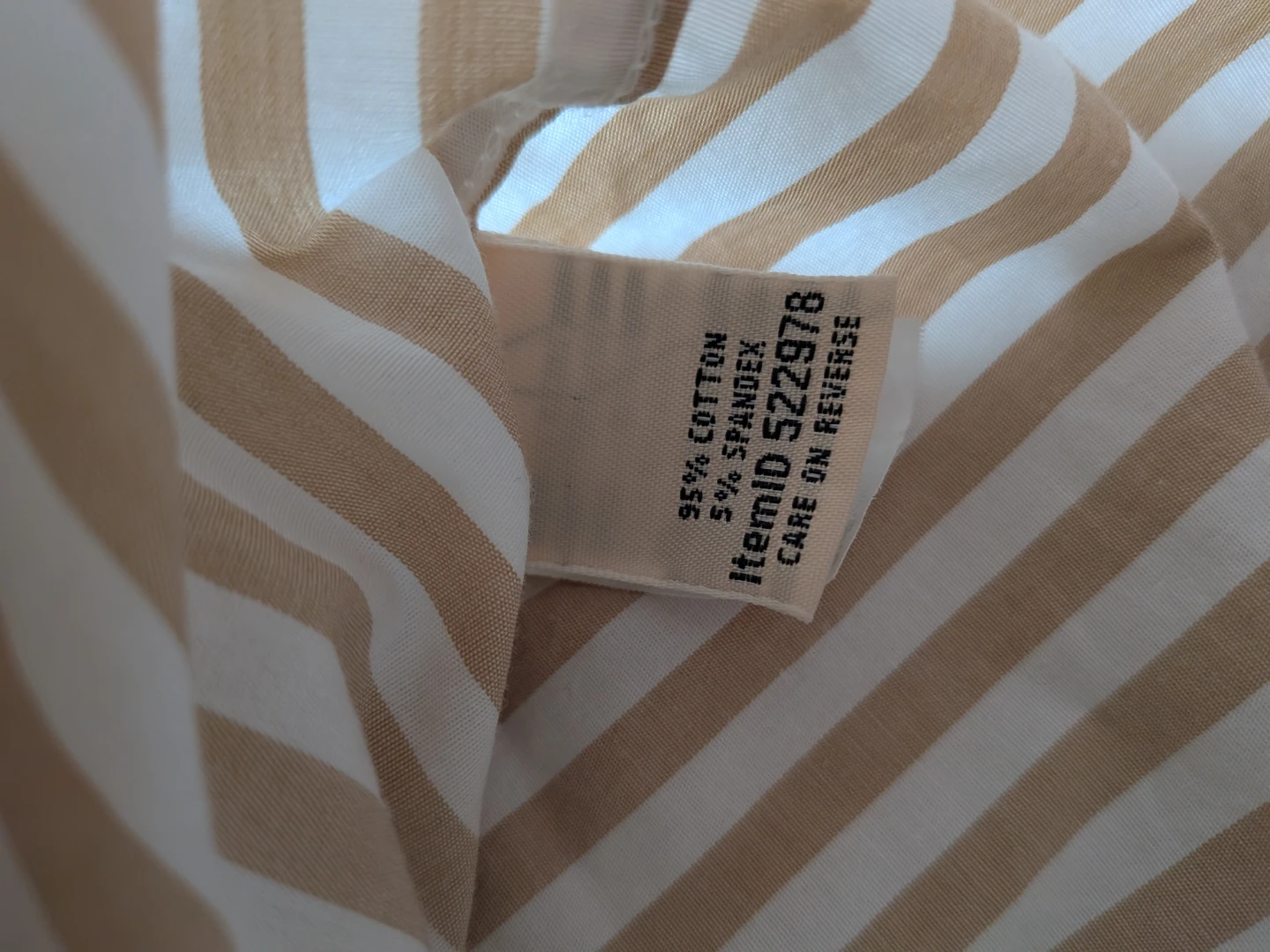 L.L.Bean Striped Button-Down Shirt, Size L Petite - photo 4