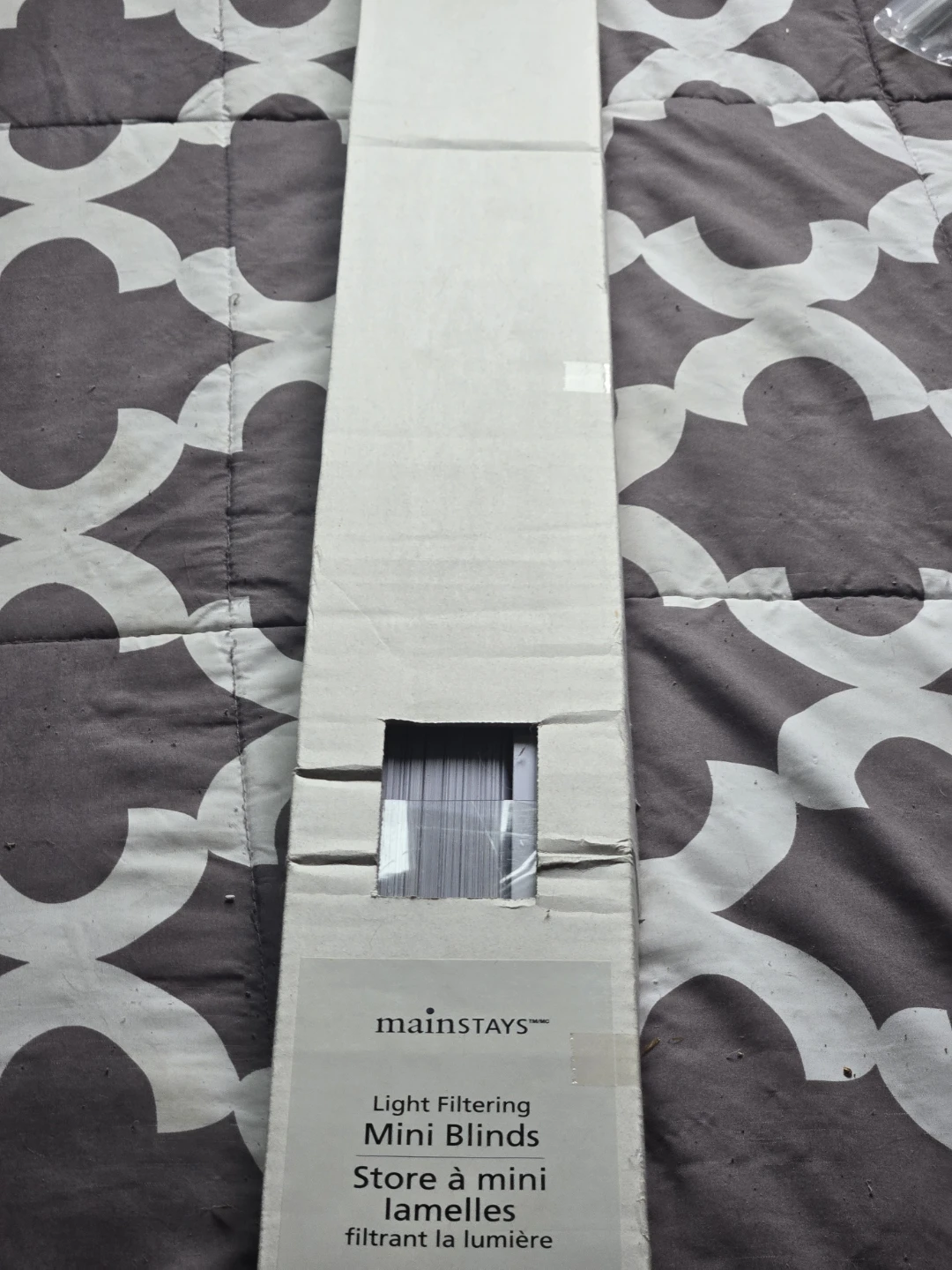 Mainstays Light Filtering Mini Blinds 47.5 in x 64 in - photo 2