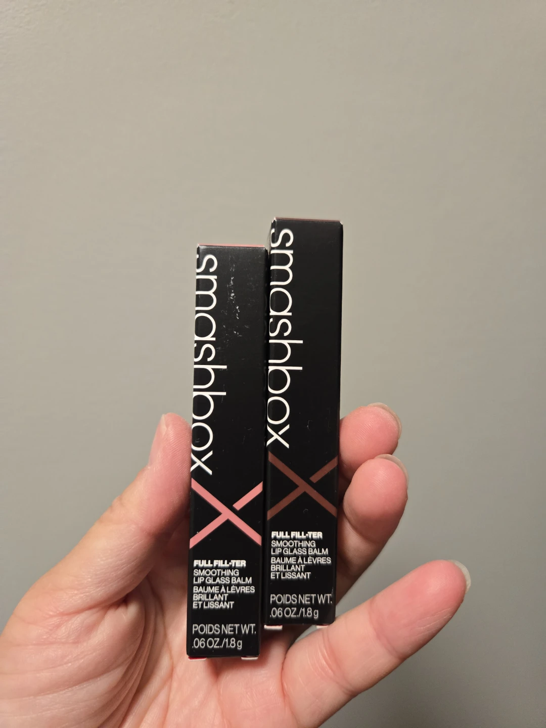 Two Smashbox Full Fill-ter Lip Glass Balms 🏈