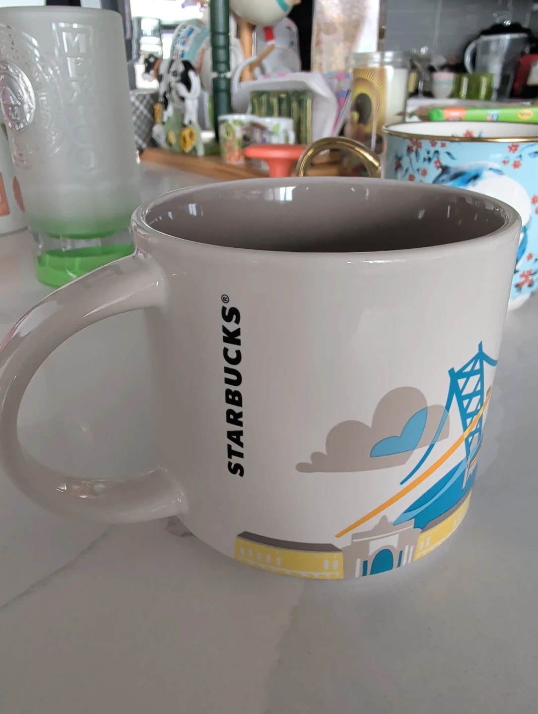 Starbucks Lisboa Ceramic Mug - photo 2