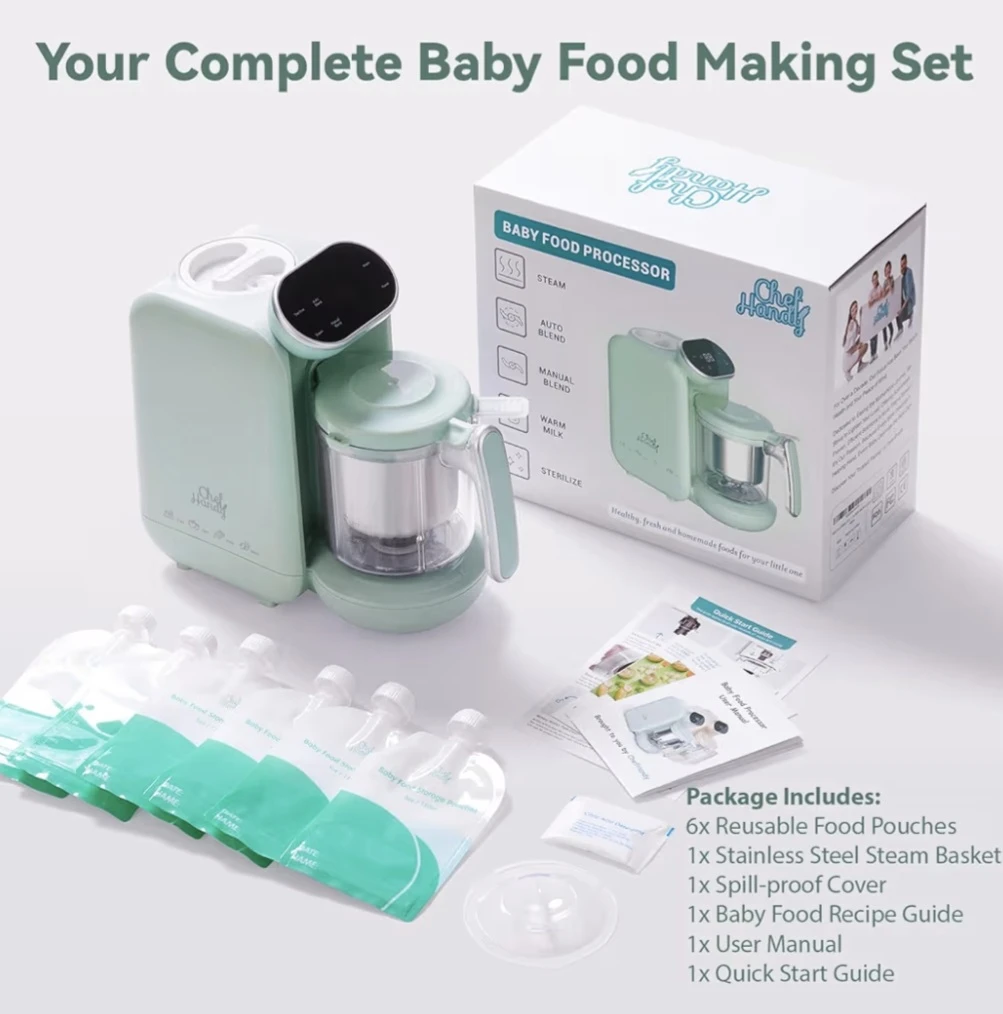 Chef Handy 5 in 1 Baby Food Processor - photo 4