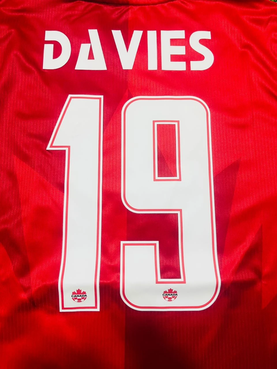 Alphonso Davies #19 Canada national team jersey - photo 3