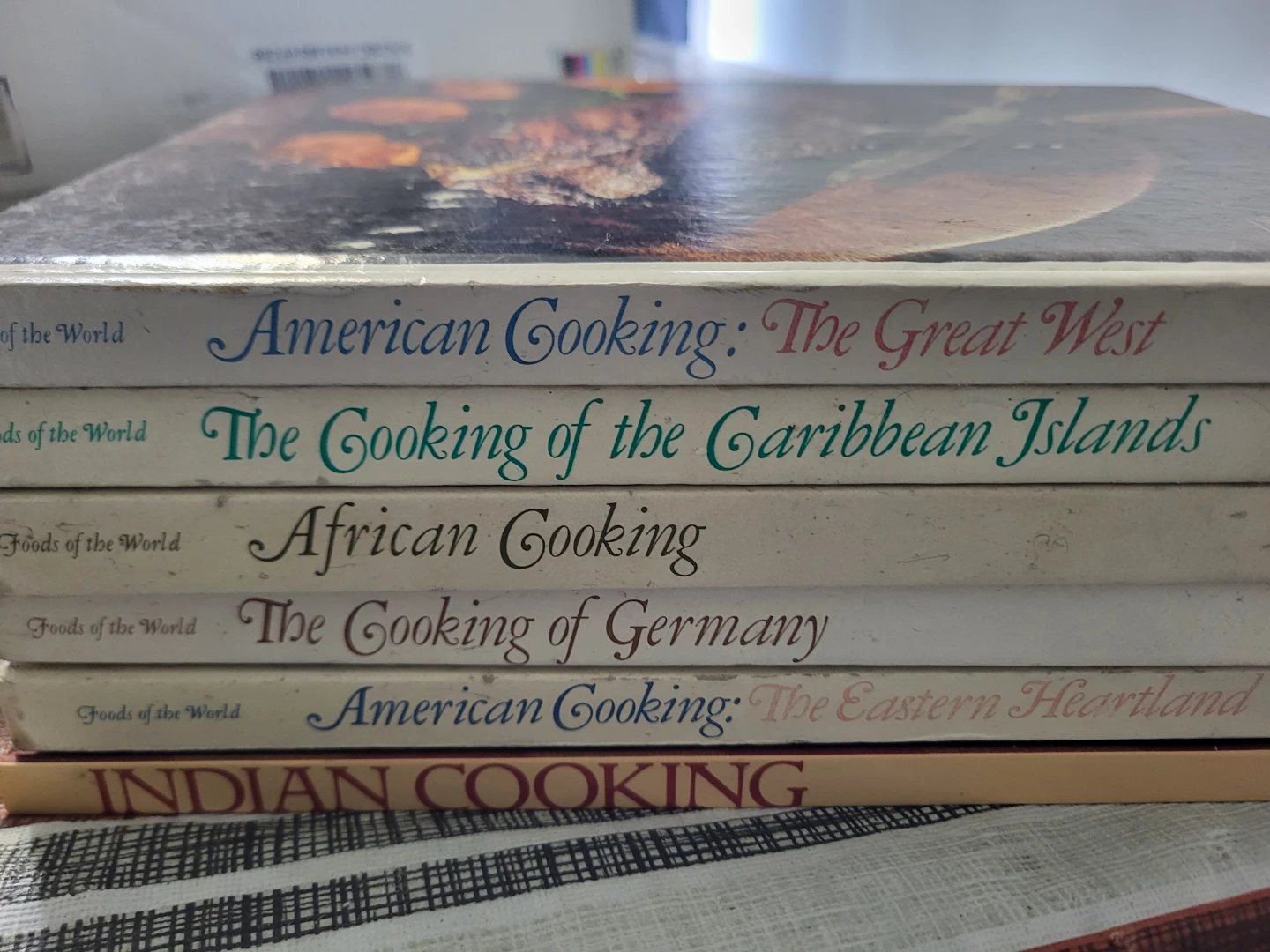 6 Time-Life Foods of the World Cookbooks