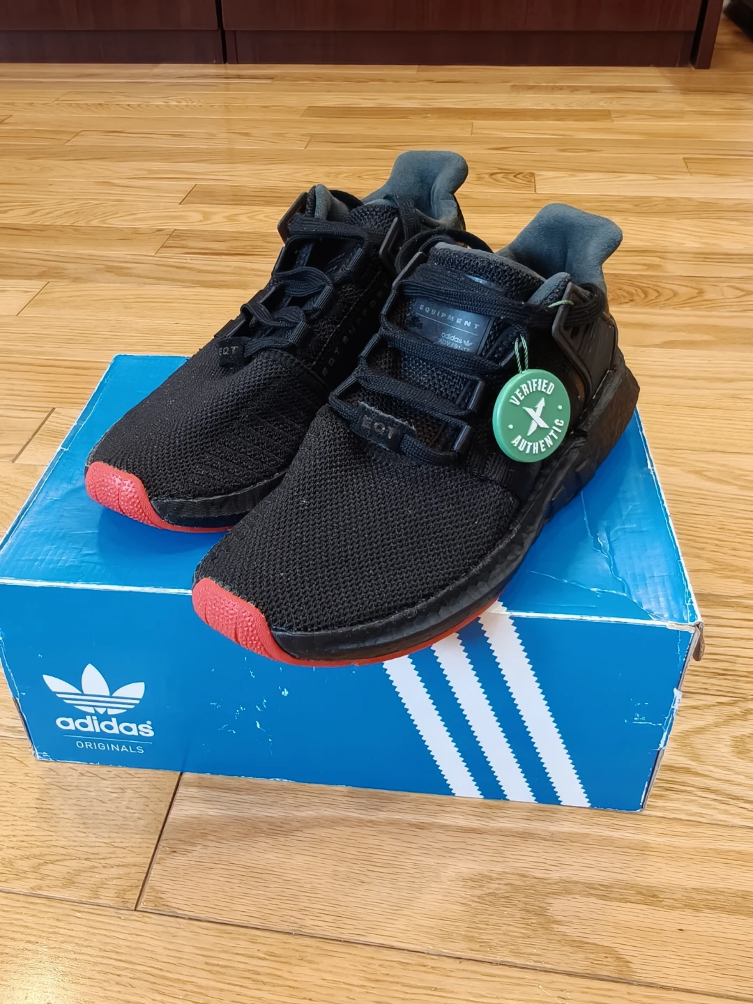 Adidas Men's 7.5 Shoes - EQT Support 93/17, BNIB, Never Worn