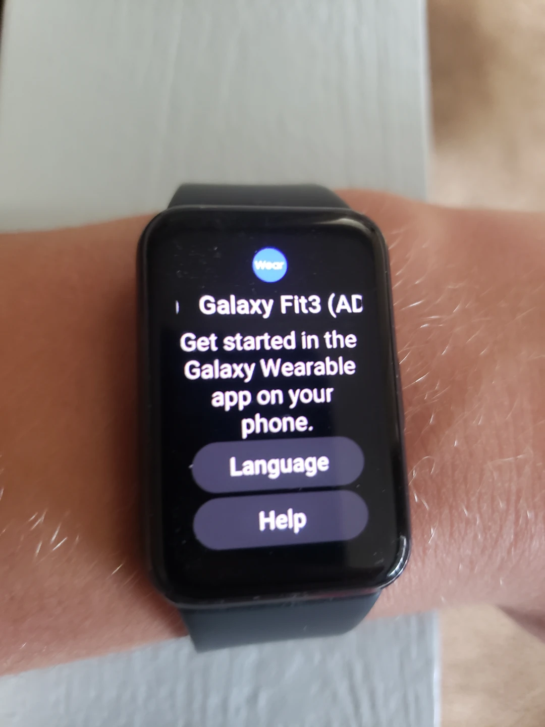 Samsung Galaxy Fit3 Smart Fitness Tracker