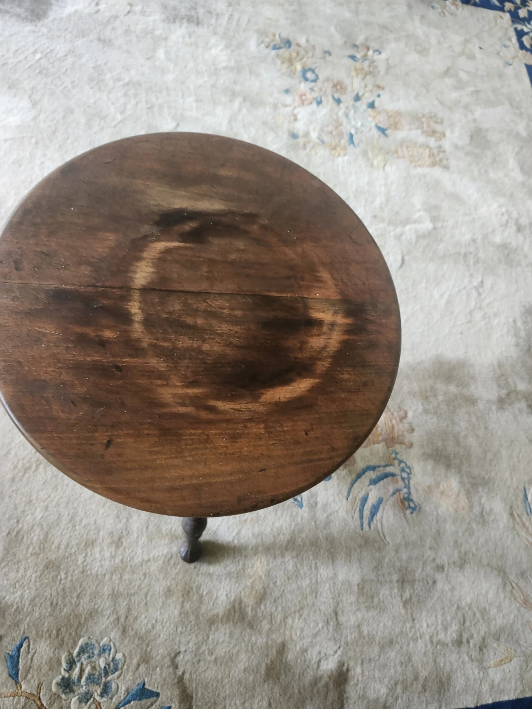 Antique  Wooden Adjustable Piano Stool - photo 2