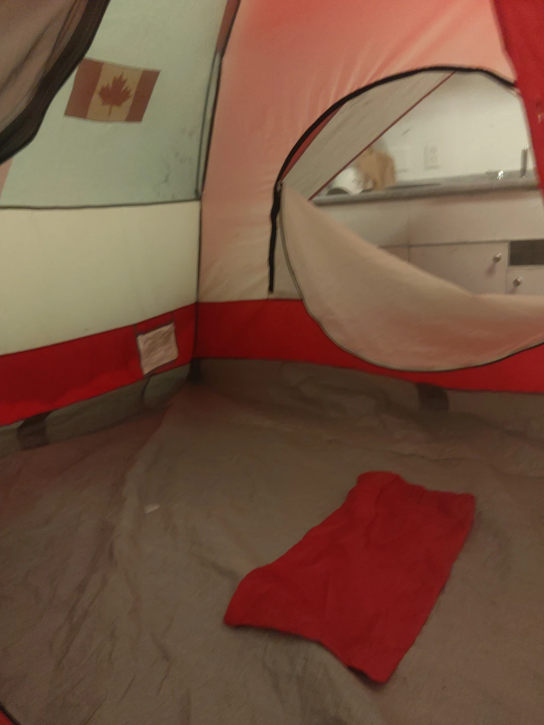 Canadian Flag Dome Tent - photo 5