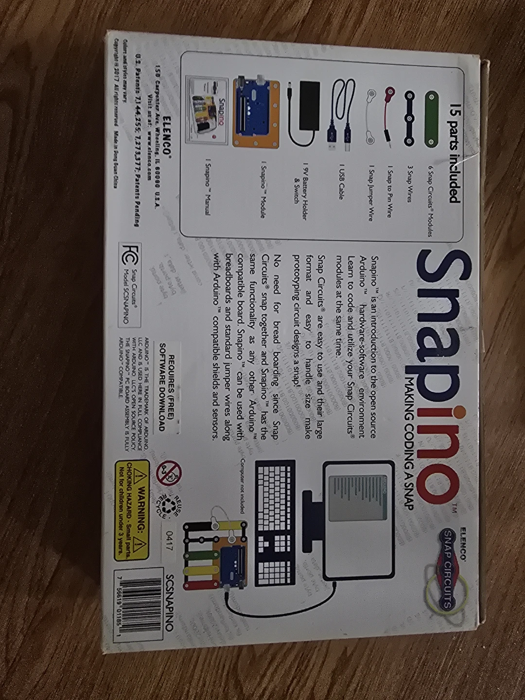 Elenco Snap Circuits Snapino 20 Projects - photo 3