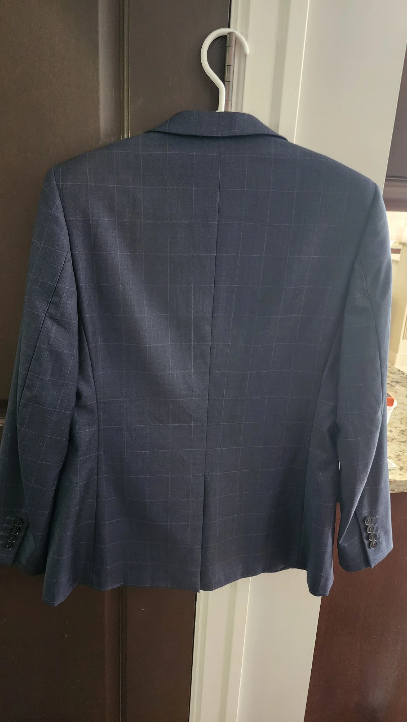 Saint Angelo Navy Checked Blazer - photo 2