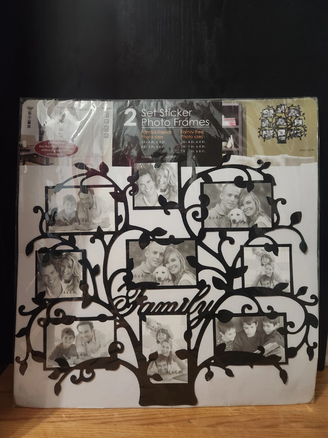 2-Piece Sticker Photo Frame Set - photo 2