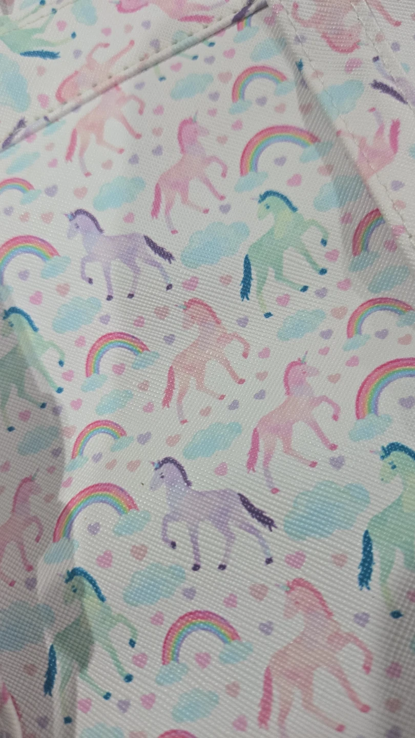 Unicorn Rainbow Backpack purse - photo 3