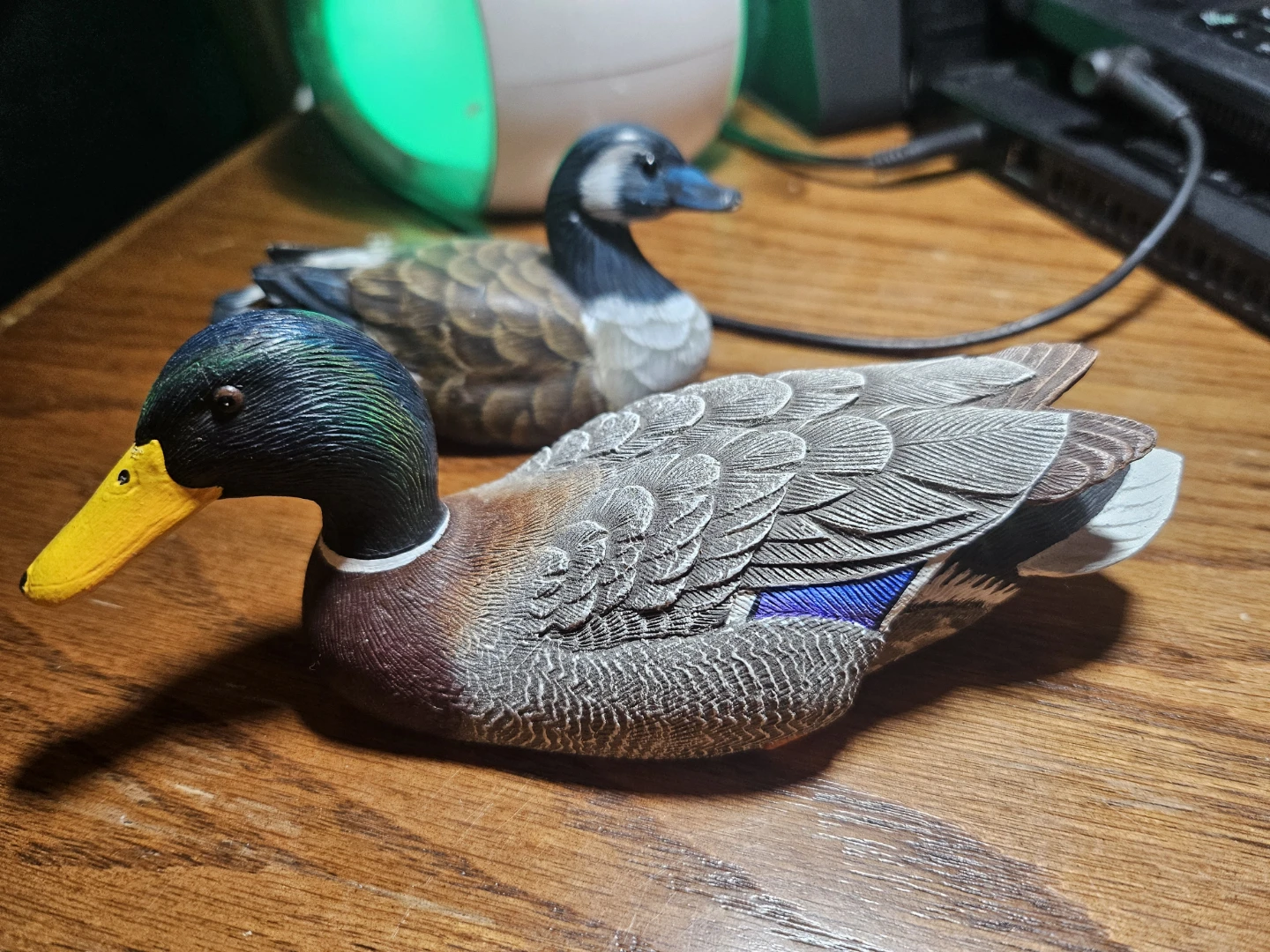 Bonded Wood Sculptures Mallard Duck - World Champion Carver