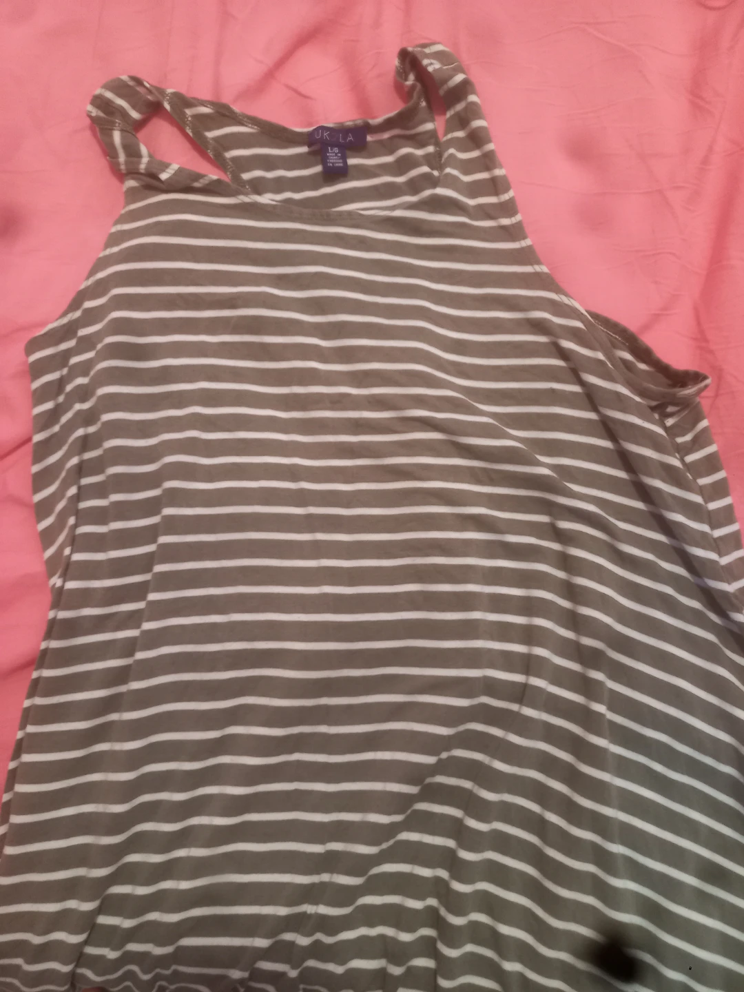 UK LA Striped Tank Top