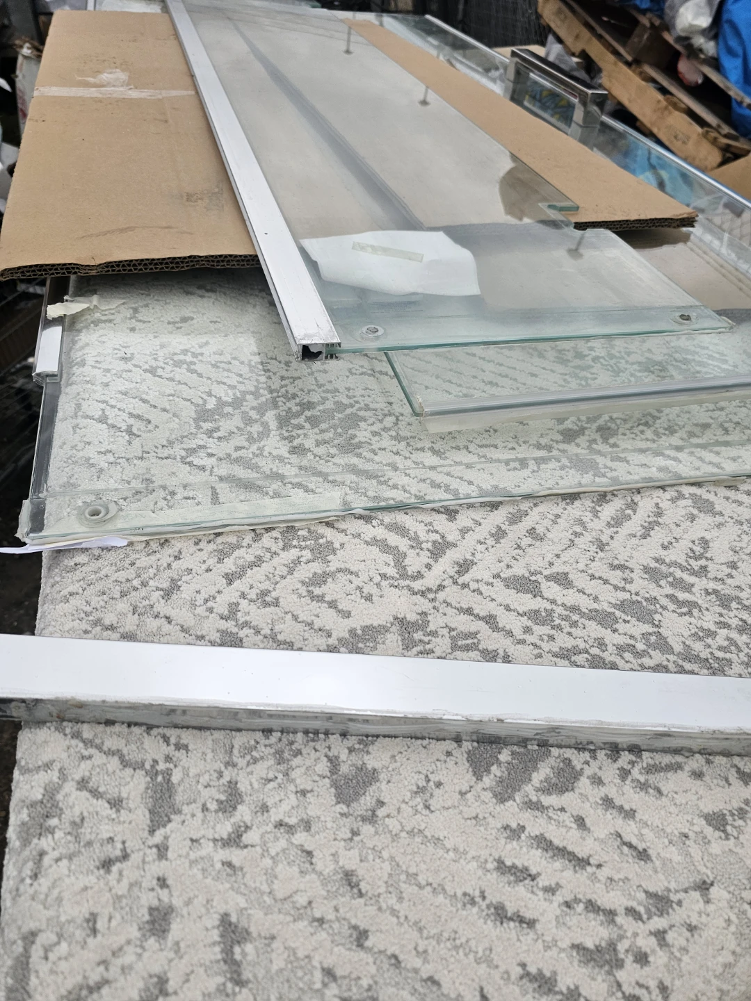 Glass Shower Door Panel