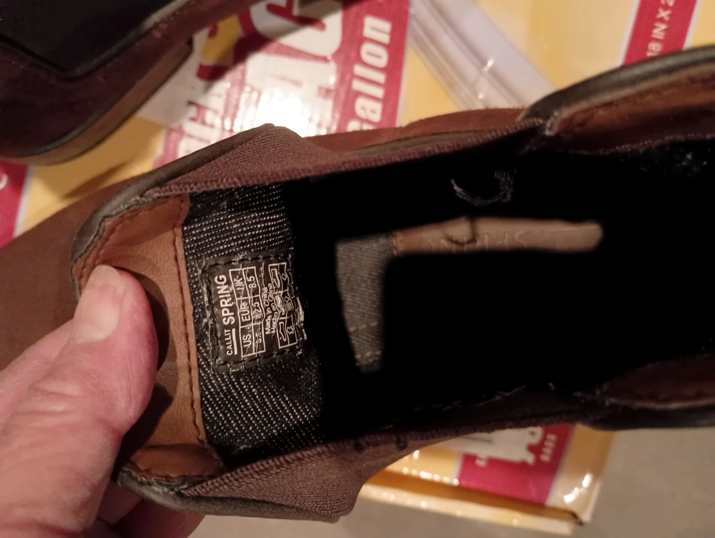 Call It Spring Brown Chelsea Boots - photo 3